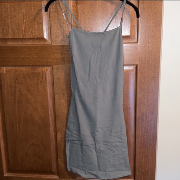 ✨NEW Olive Lace-Up back Body Con Dress - Picture 5 of 8